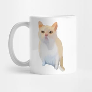 Annoyed Funny meme cat Mug